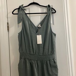 NWT a new day green jumpsuit